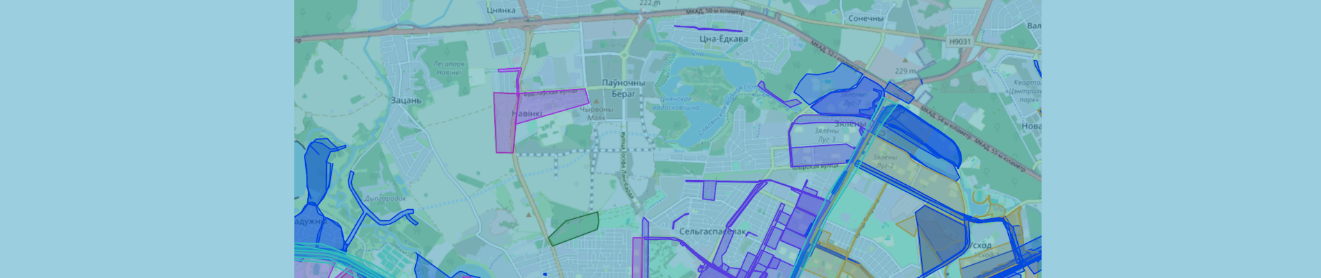 Добавление регионов